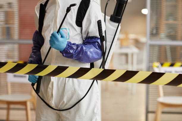 Professional Blood Cleanup technician working in Perth Amboy, NJ